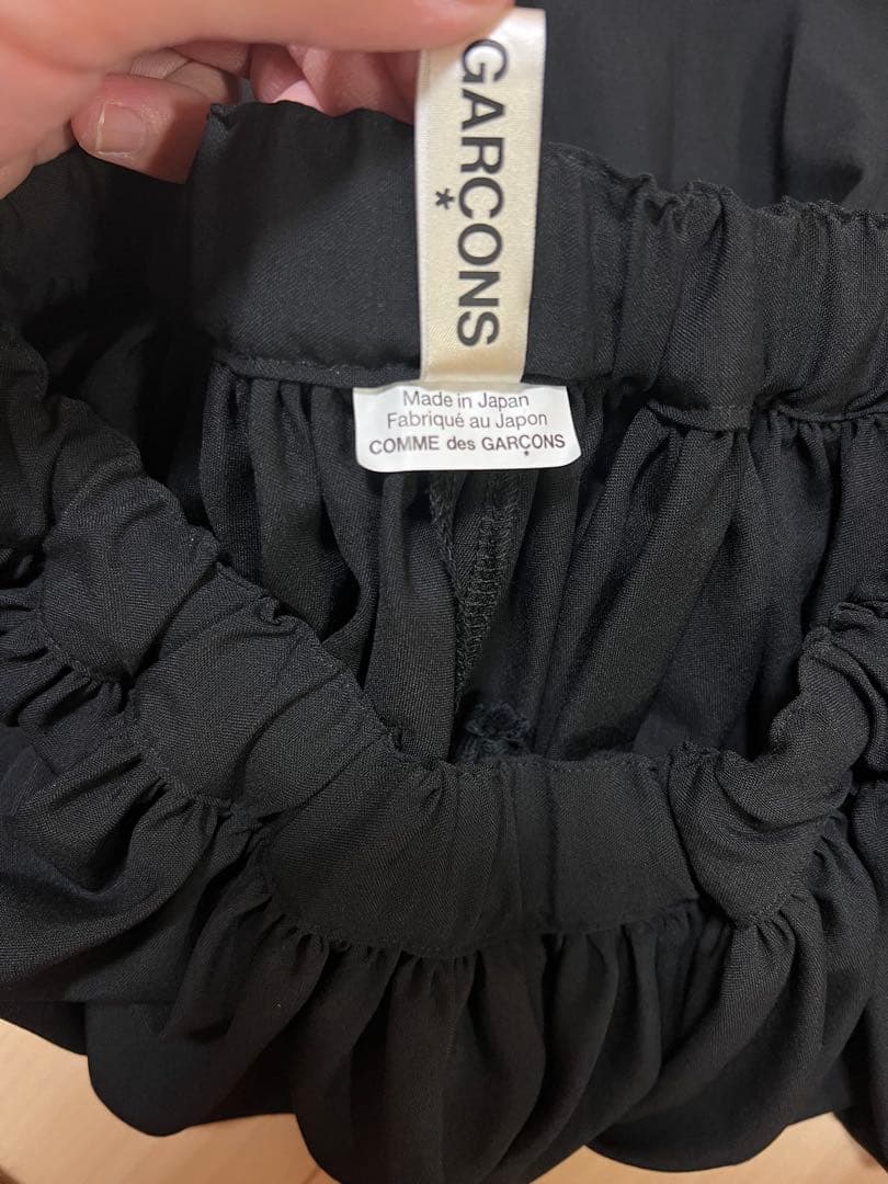 COMME des GARCONS 25SS ウールサルエルパンツ バ