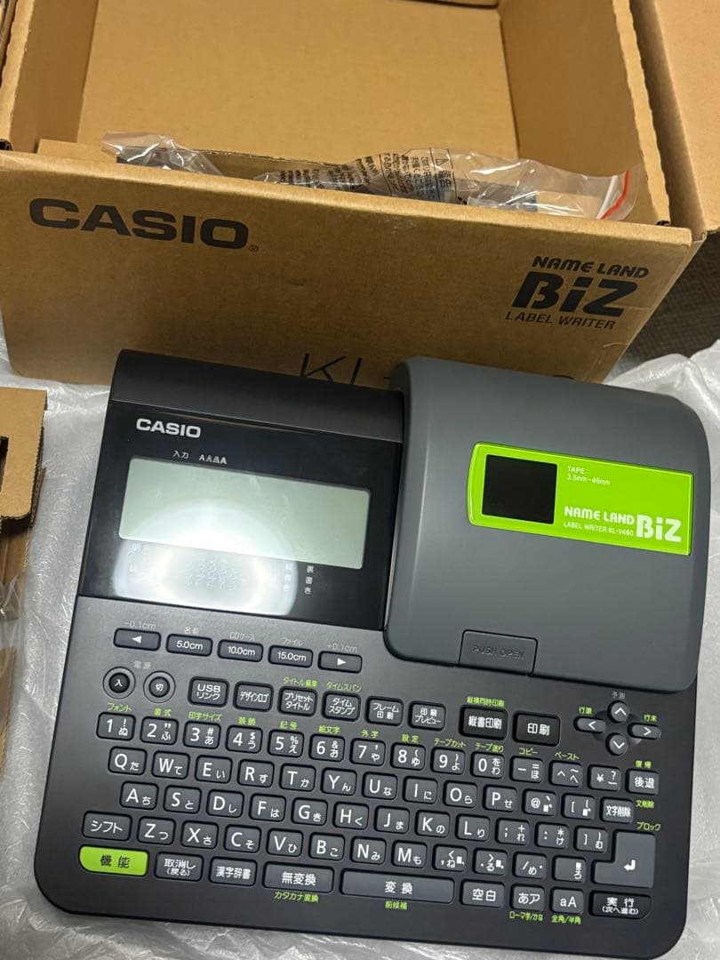 CASIO カシオ ラベルライター KL-V460 未使用品