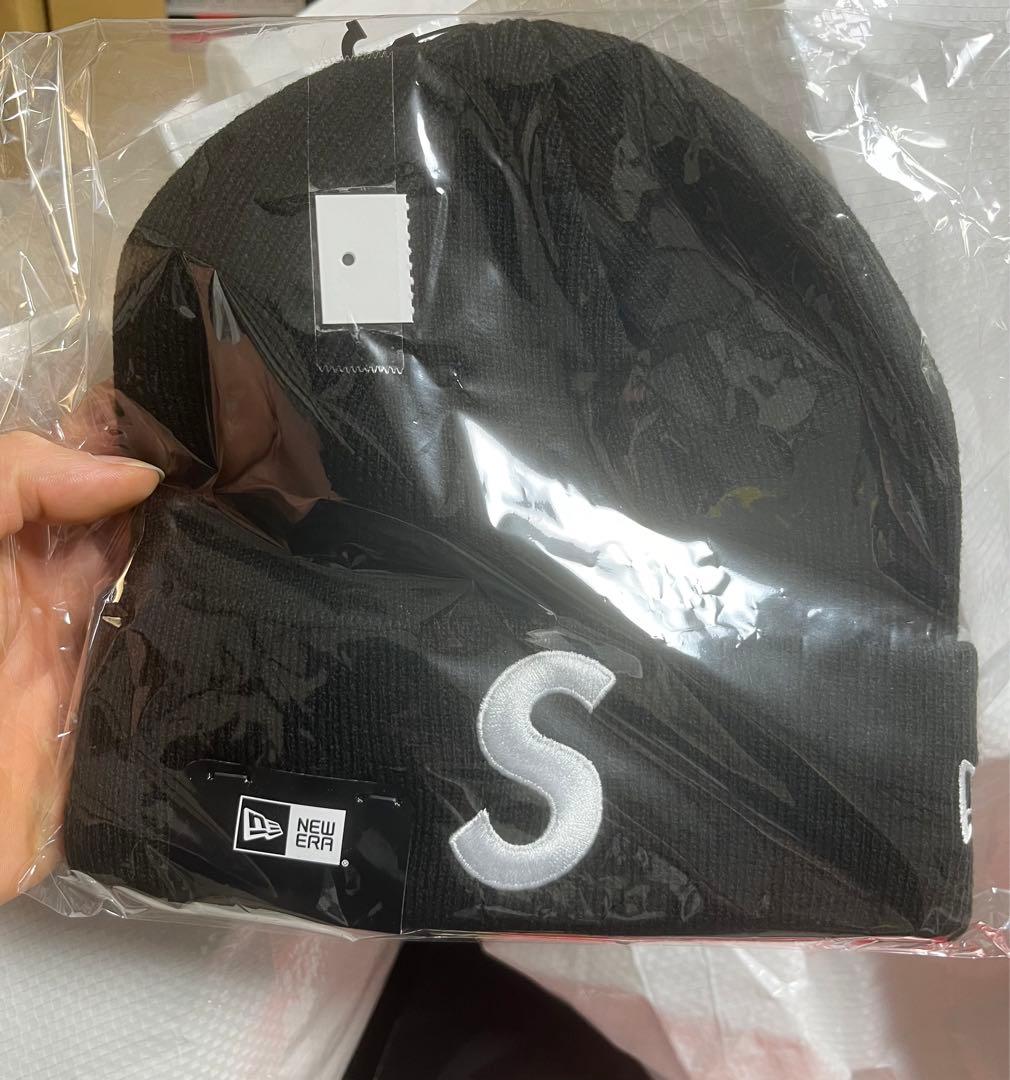 帽子 Supreme New Era S Logo Beanie \"Black\"