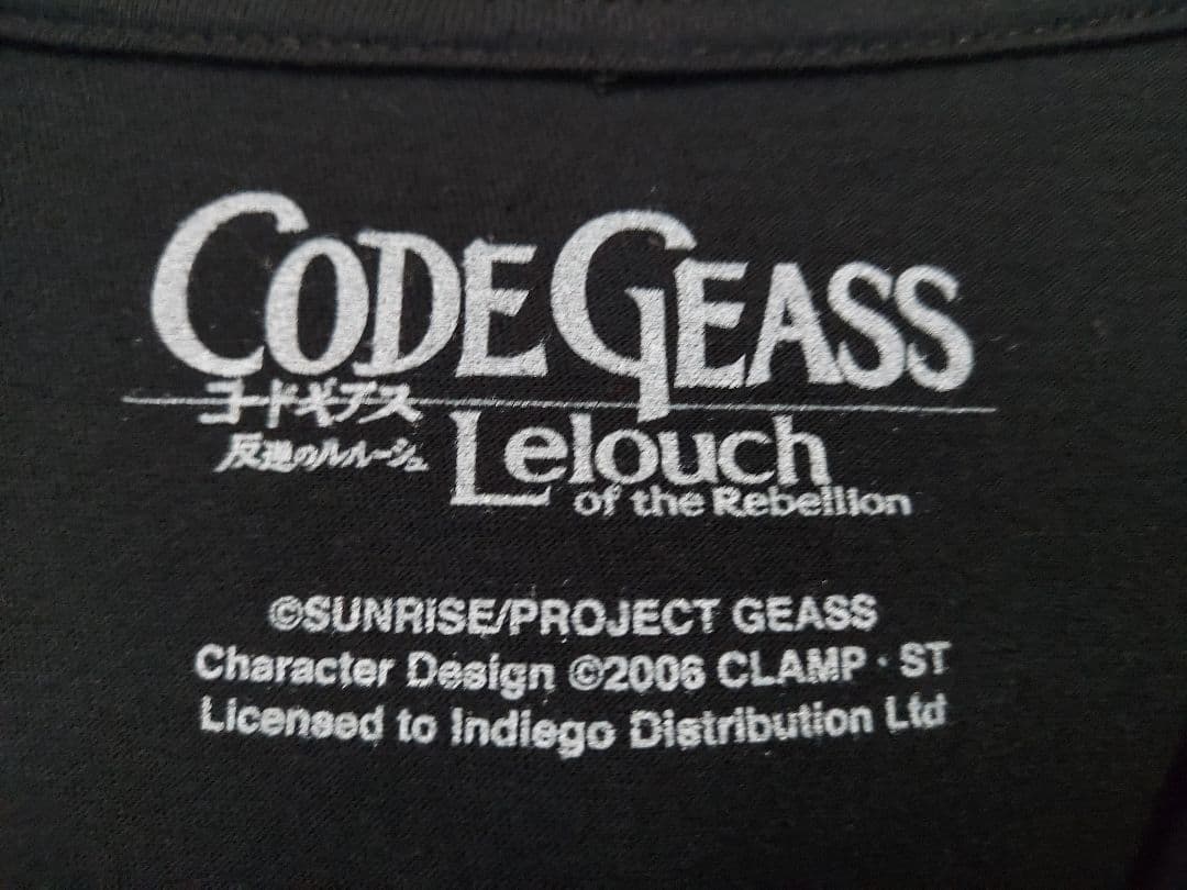 コードギアス 反逆のルルーシュ アニメ Tシャツ XL