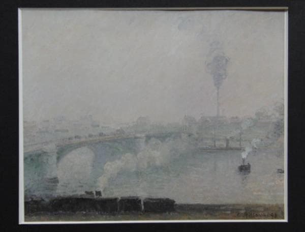 Camille Pissarro、海外版超希少レゾネ、新品額装付