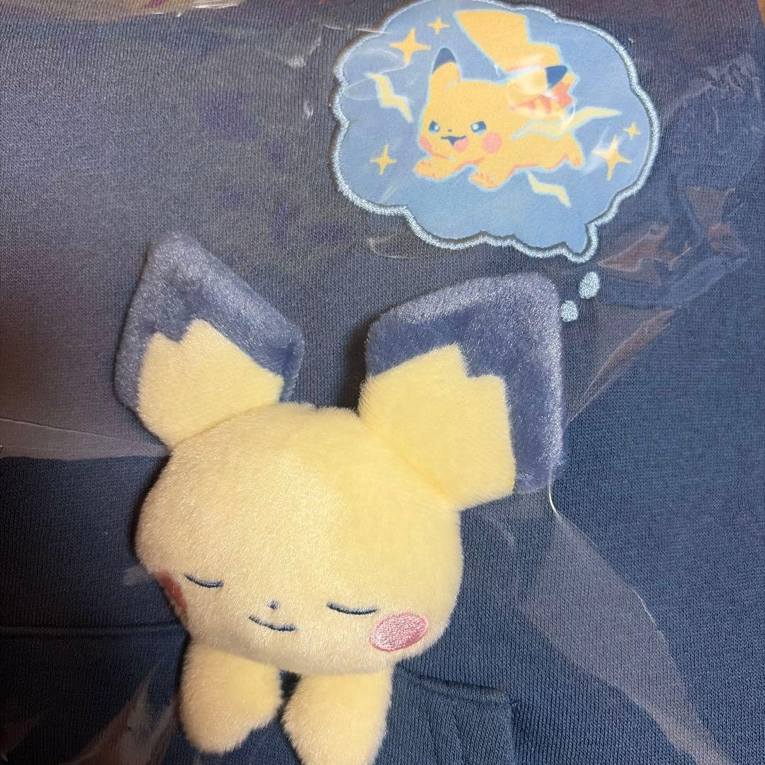 マスコット付きパーカー Little Daydream ピチュー Free 新品