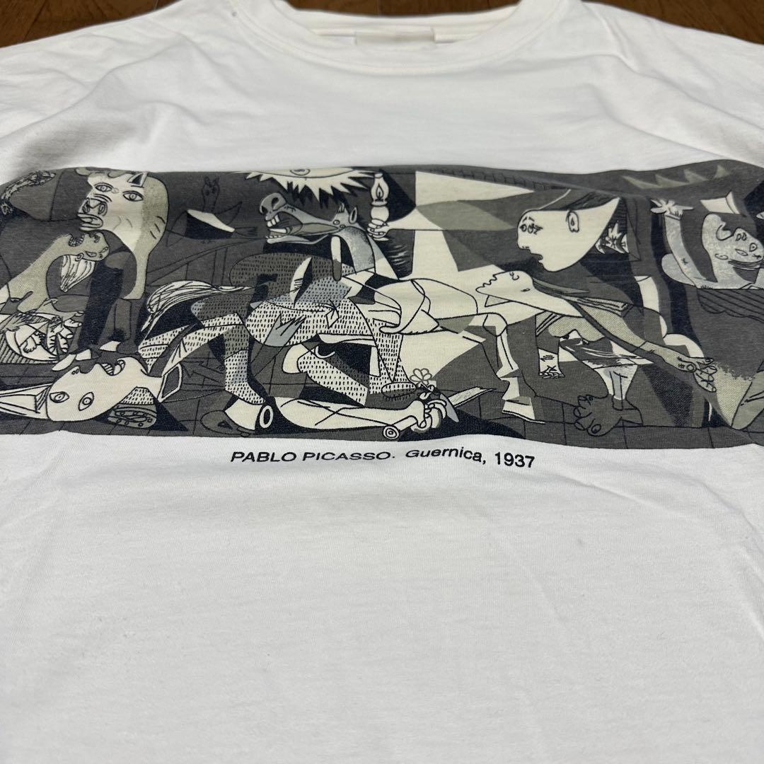 【名作アートT】90s ヴィンテージ パブロ・ピカソ ゲルニカ Tシャツ XL