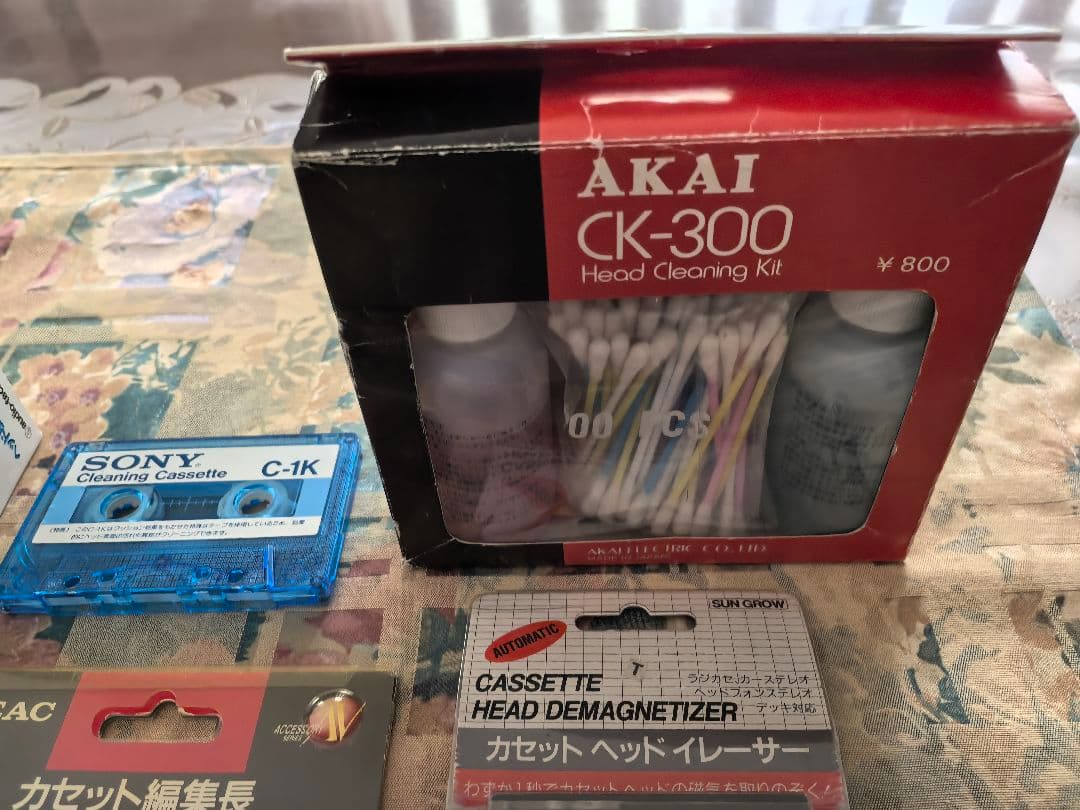 カセットデッキ ヘッドクリーニングキット