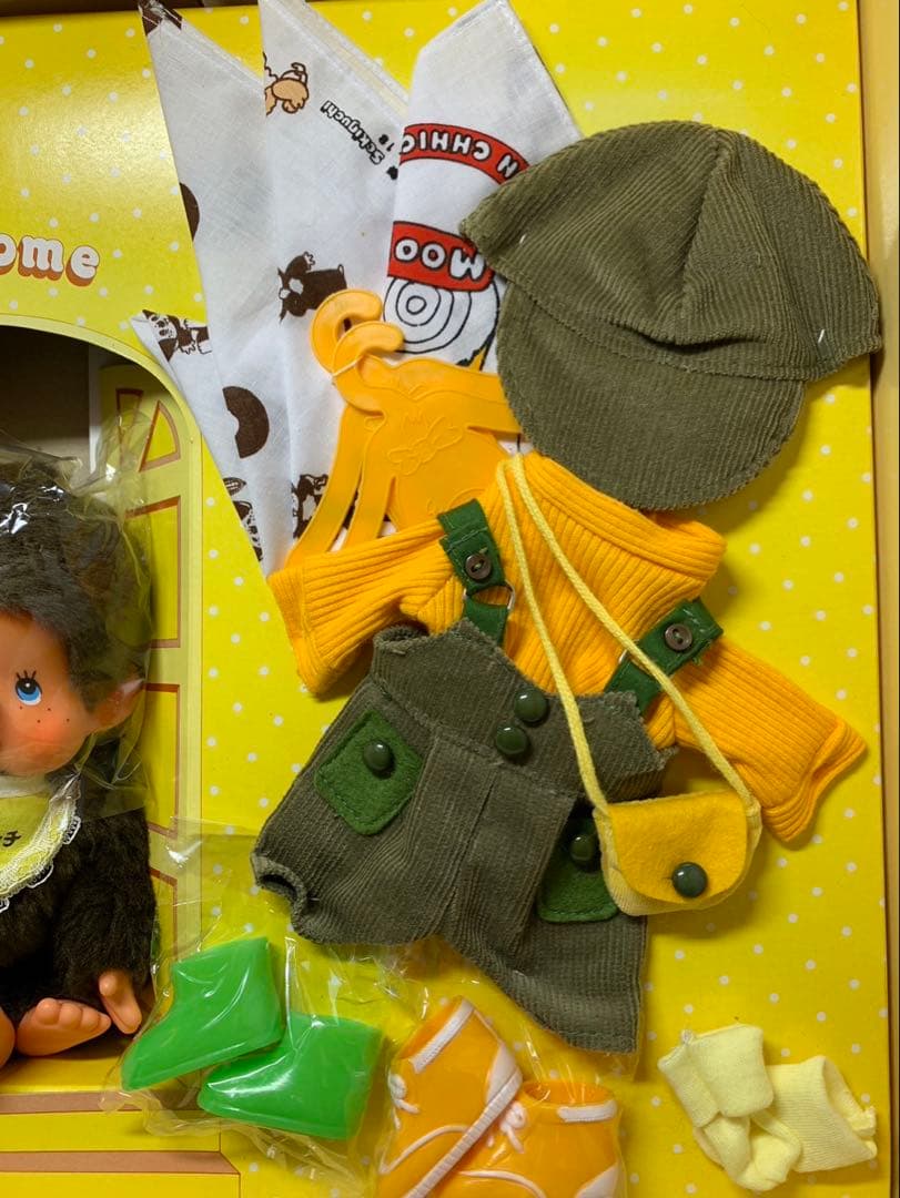 ビンテージ 未使用品 ギフトセット モンチッチ monchhichi 2974
