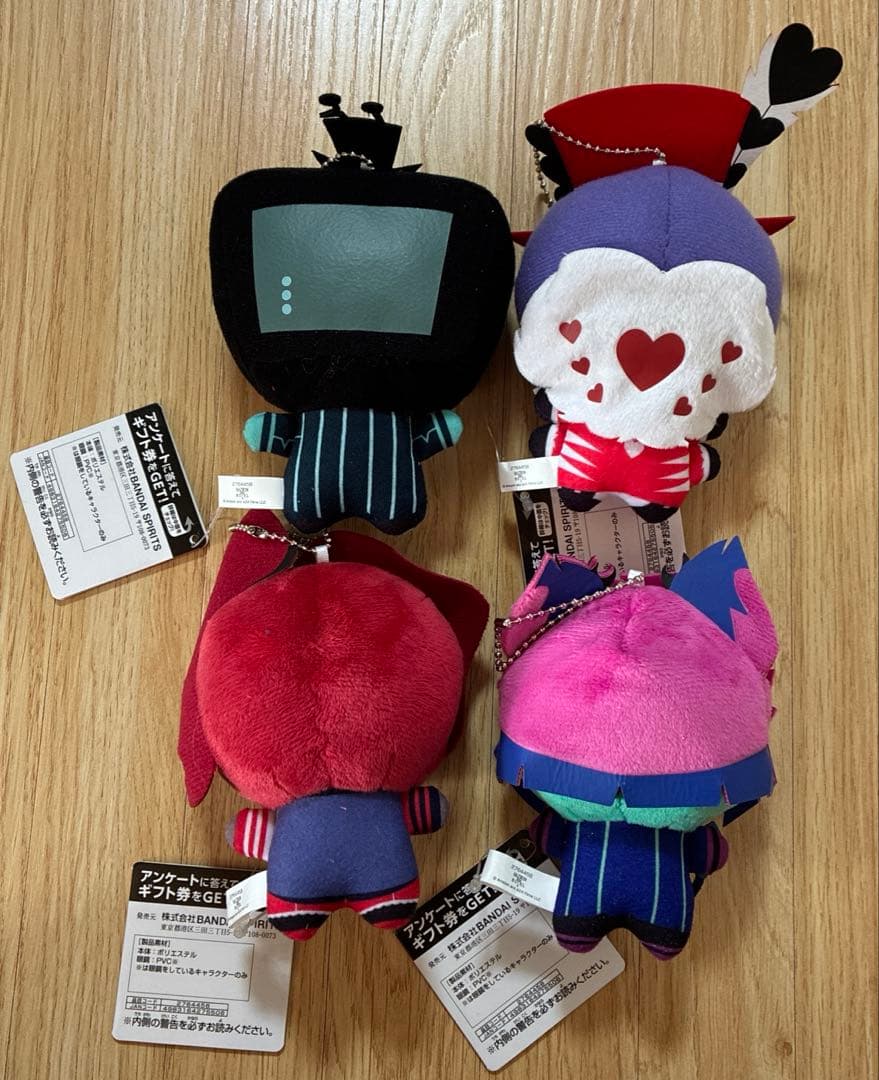 ハズビンホテルへようこそ　ちびぐるみ　ぬいぐるみvol.3　コンプリートセット