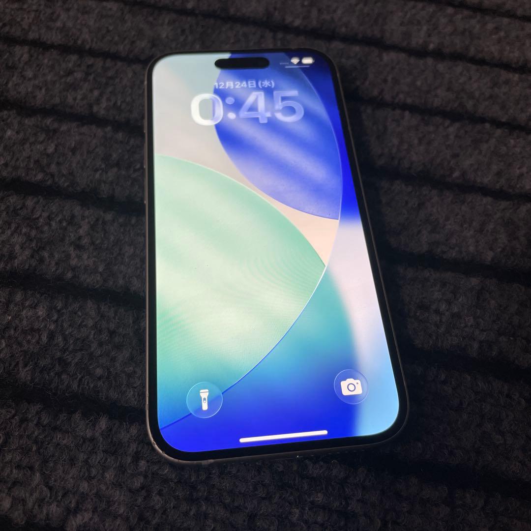 165 Apple iPhone15 128GB ブルー SIMフリー