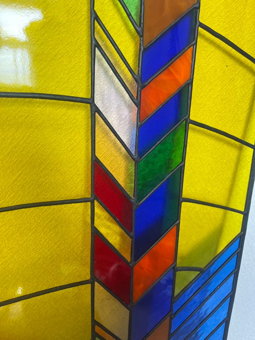 35 ステンドグラス レトロ ステンドガラス 店舗 オブジェ ディスプレイ