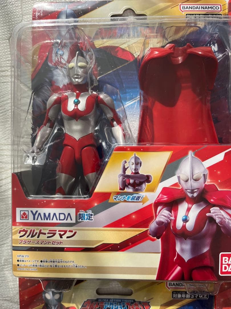 ウルトラアクションフィギュア　ウルトラ6兄弟　ブラザーズマントセット