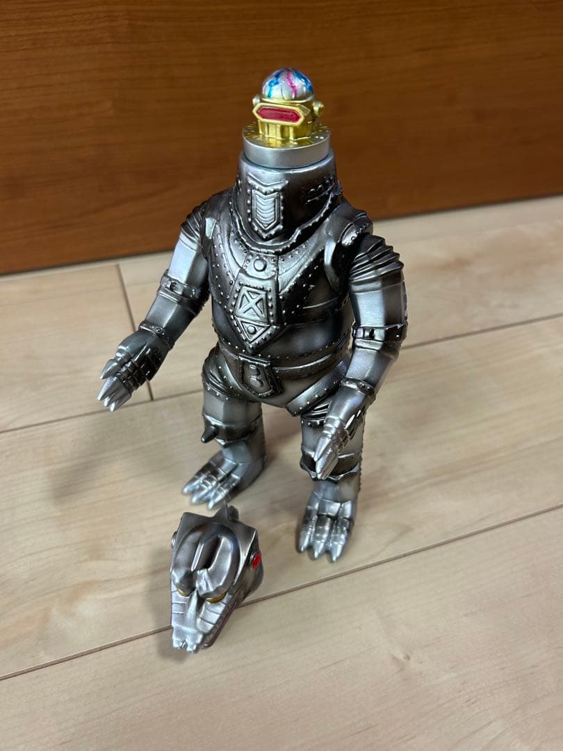 M1号　メカゴジラ2 電子頭脳付　シルバー　ソフビ