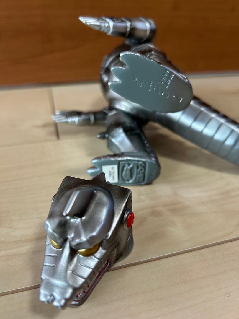 M1号　メカゴジラ2 電子頭脳付　シルバー　ソフビ