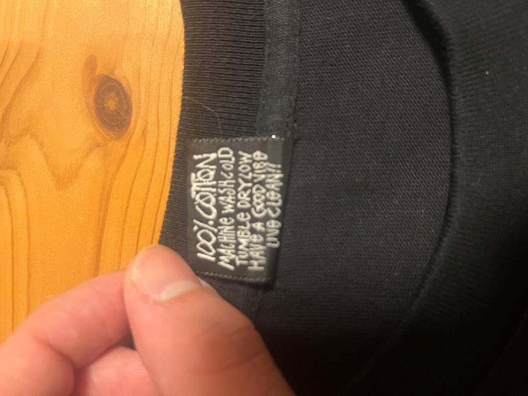 80s old stussy ヴィンテージ　黒タグ　USA製　シャドーマン