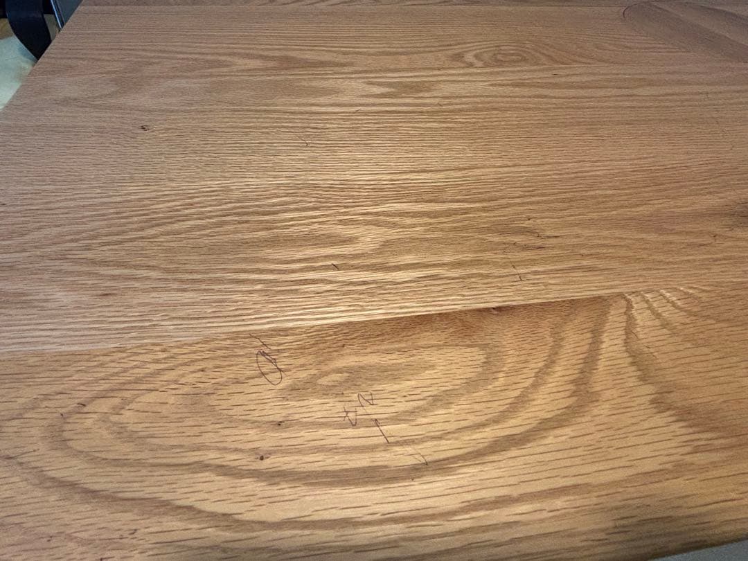 ディノス　猫　ダイニングテーブル　天然木　無垢材　手作り　家具