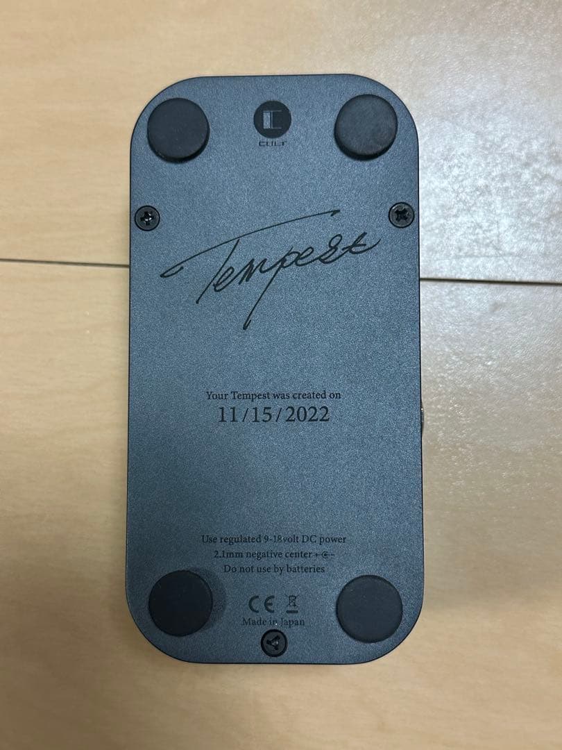 【希少激レア初期ロッド】CULT Tempest エフェクター箱付き 早い者勝ち