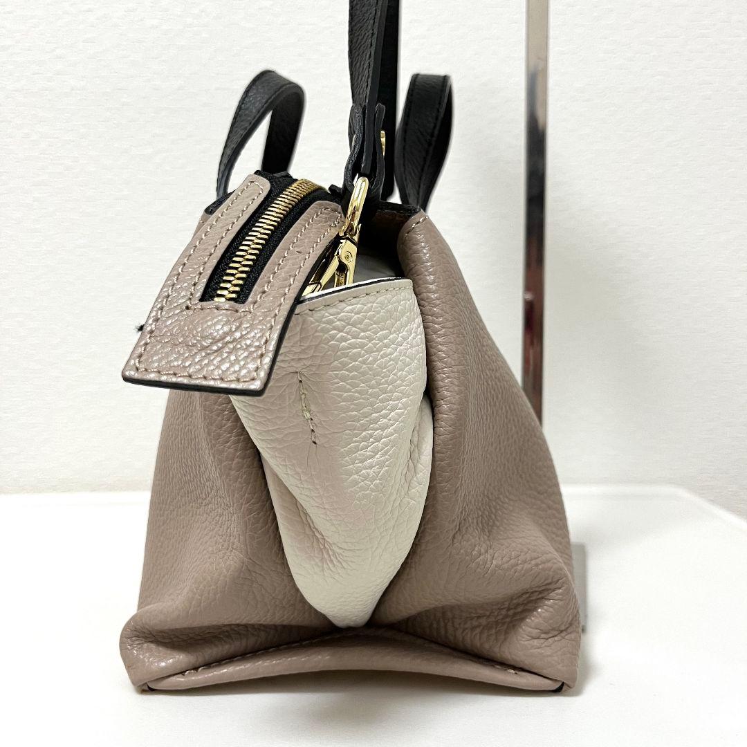 【美品】GIANNI CHIARINI 2way ショルダーバッグ オリガミ