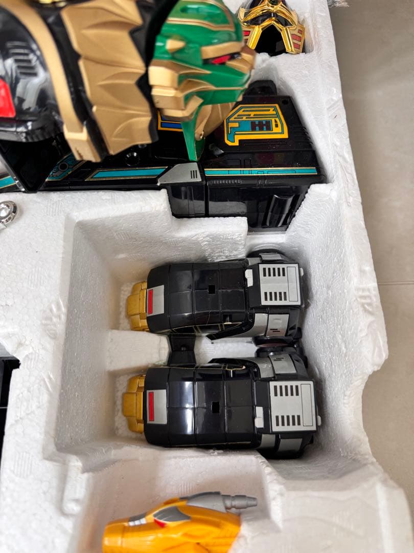 当時物　五星合体　ダイレンジャー　ＤＸ　大連王　箱付き