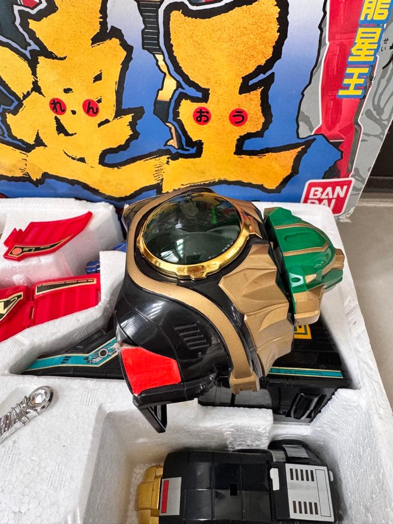 当時物　五星合体　ダイレンジャー　ＤＸ　大連王　箱付き