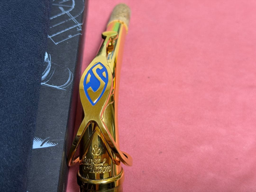 セルマー　アルトサックス　ネック　シリーズ2 金メッキ