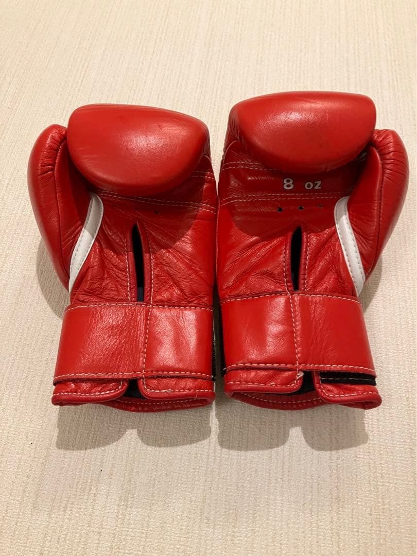 winning ウィニングボクシンググローブ レッド 8オンス MS-200B