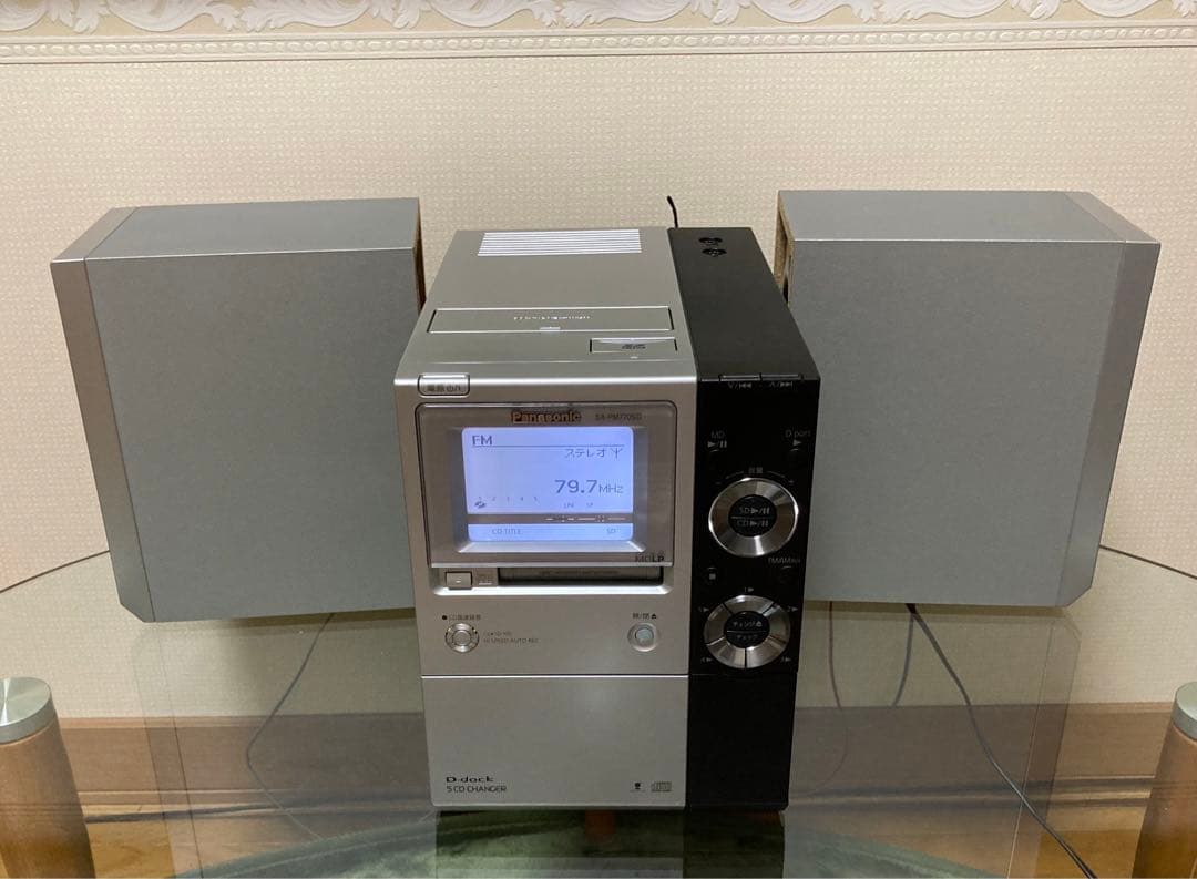 【可動品】Panasonic・ SA-PM770SD 5CDチェンジャーコンポ