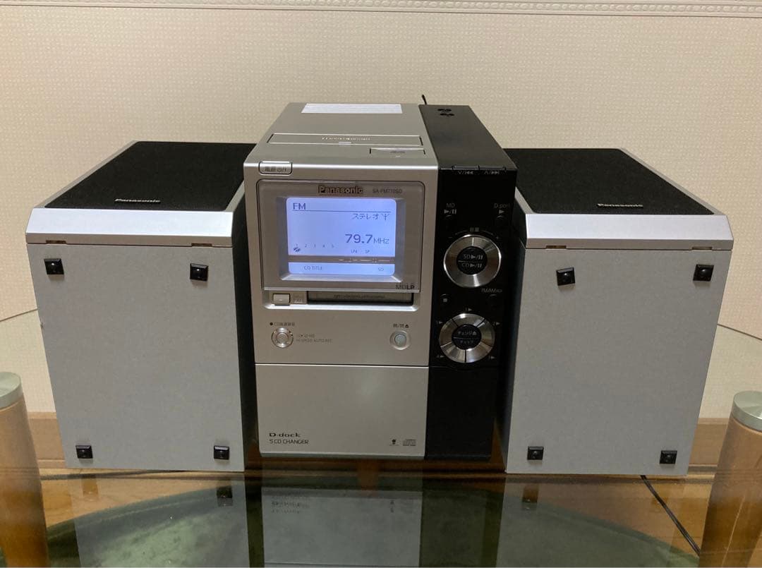 【可動品】Panasonic・ SA-PM770SD 5CDチェンジャーコンポ