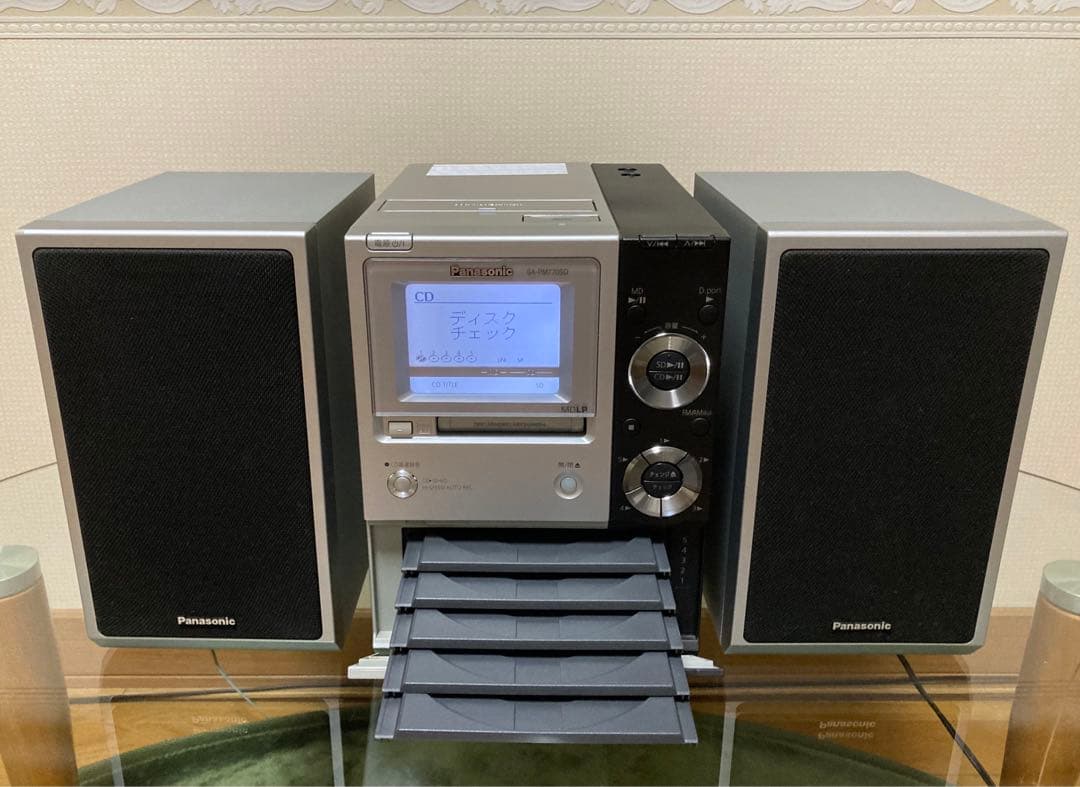 【可動品】Panasonic・ SA-PM770SD 5CDチェンジャーコンポ