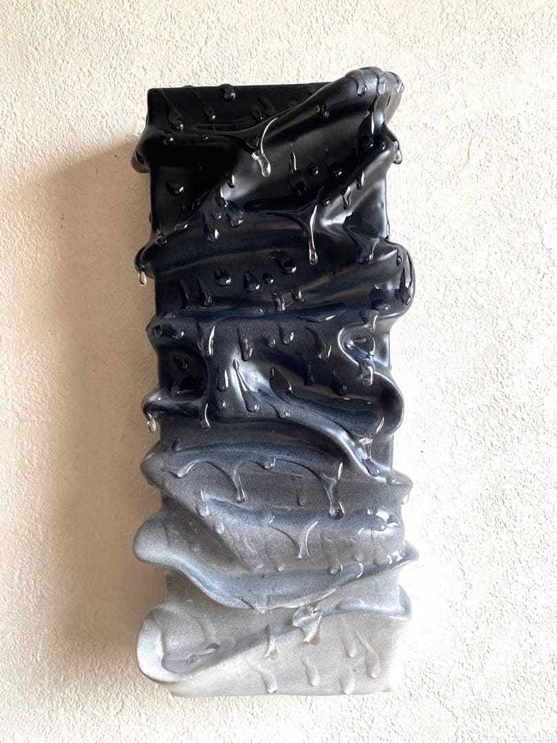 立体作品　アート　現代アート　ポップアート　アートパネル　絵画　透明　レジン