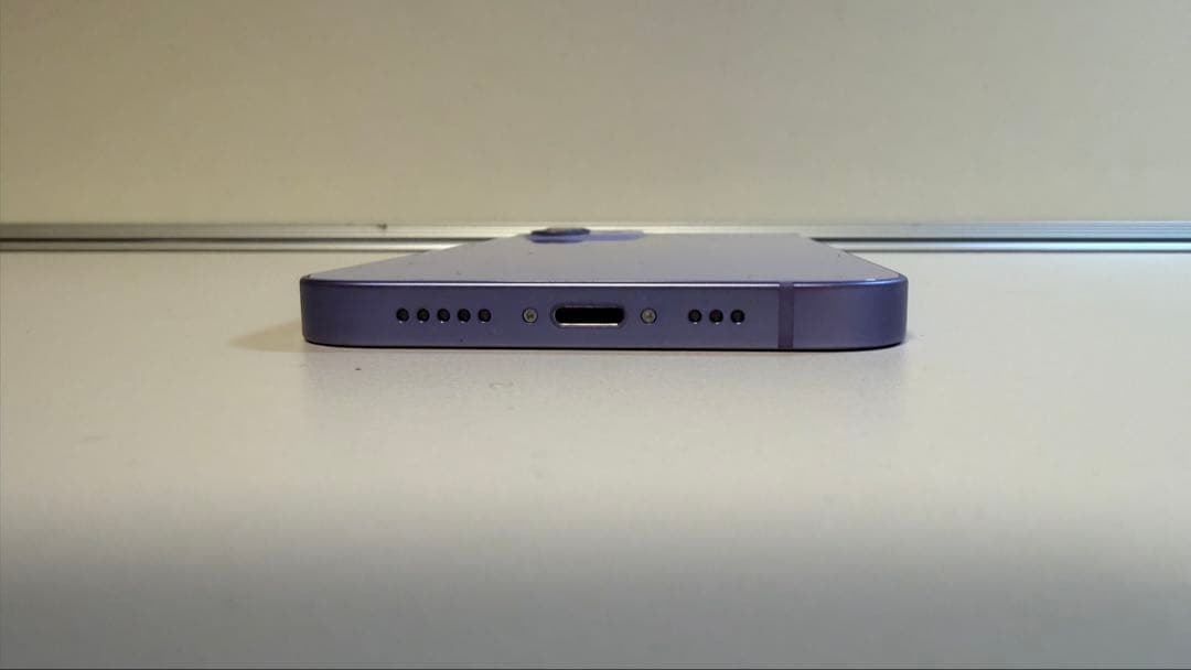 iPhone12 アップル　128GB パープル　箱付き　SIMフリー