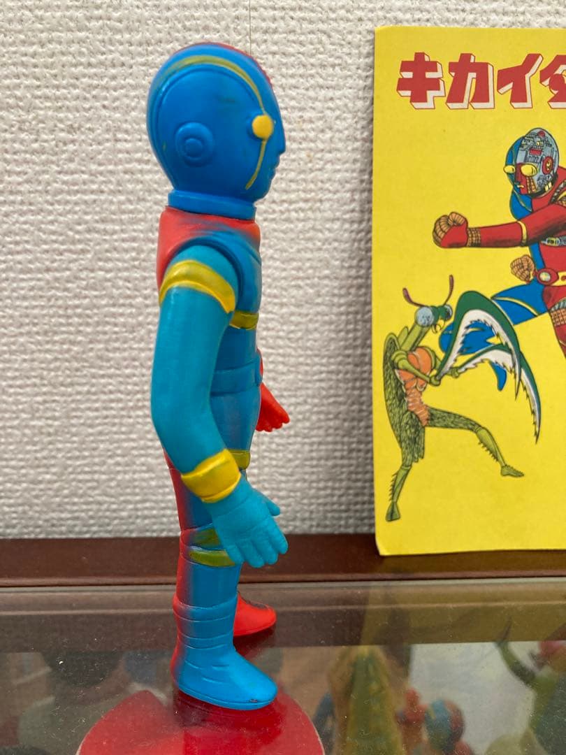 無版権　当時物　パチ　キカイダー　ソフビ　ビンテージ　美品