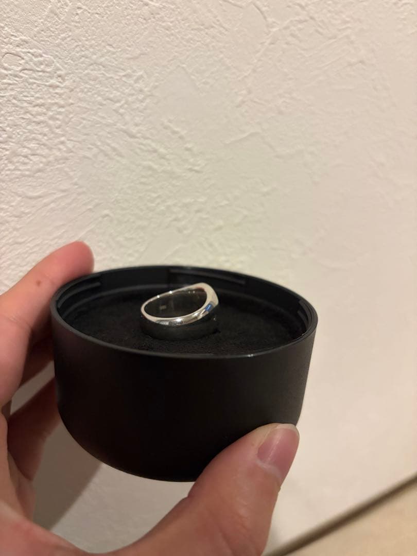 TOMWOOD トムウッド Oval Larvikite リング56