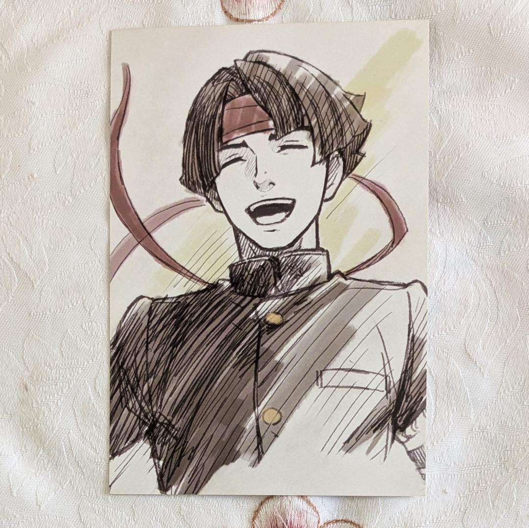 ポストカード 6枚セット プライベートトランク 大逆転裁判 イーカプコン限定版