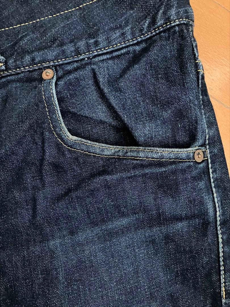 【GANRYU】サルエルパンツ ネイビー