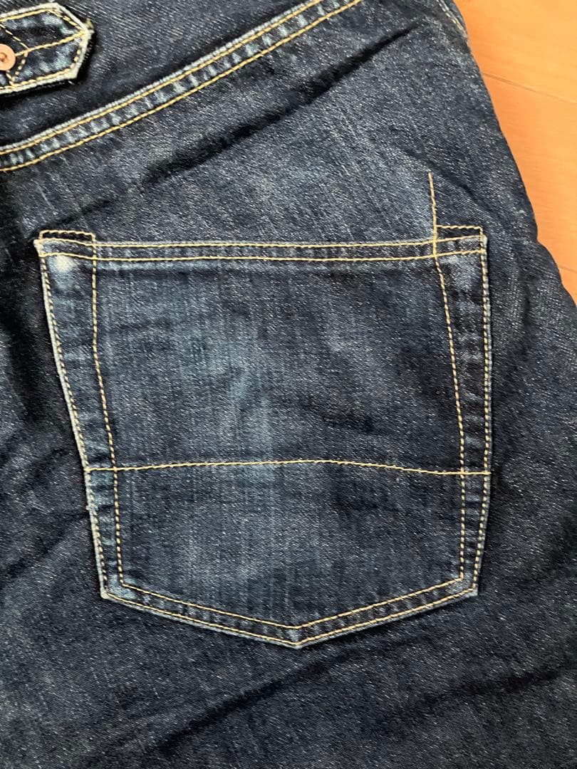 【GANRYU】サルエルパンツ ネイビー