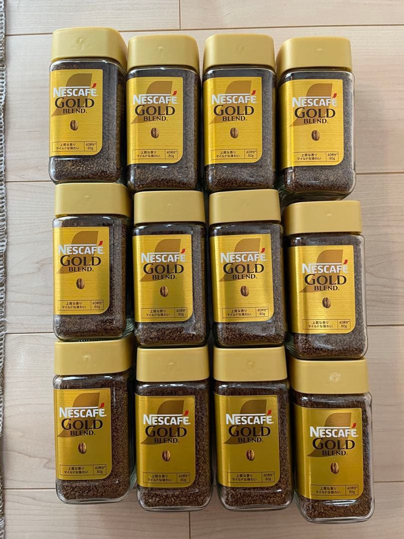 NESCAFE GOLD BLEND 80g 12個セット