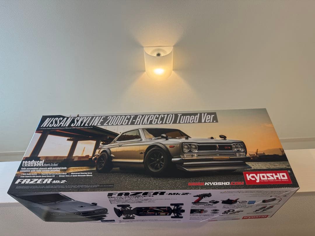 京商　ハコスカ　ラジコン　日産スカイライン2000GT-R(KPGC10)