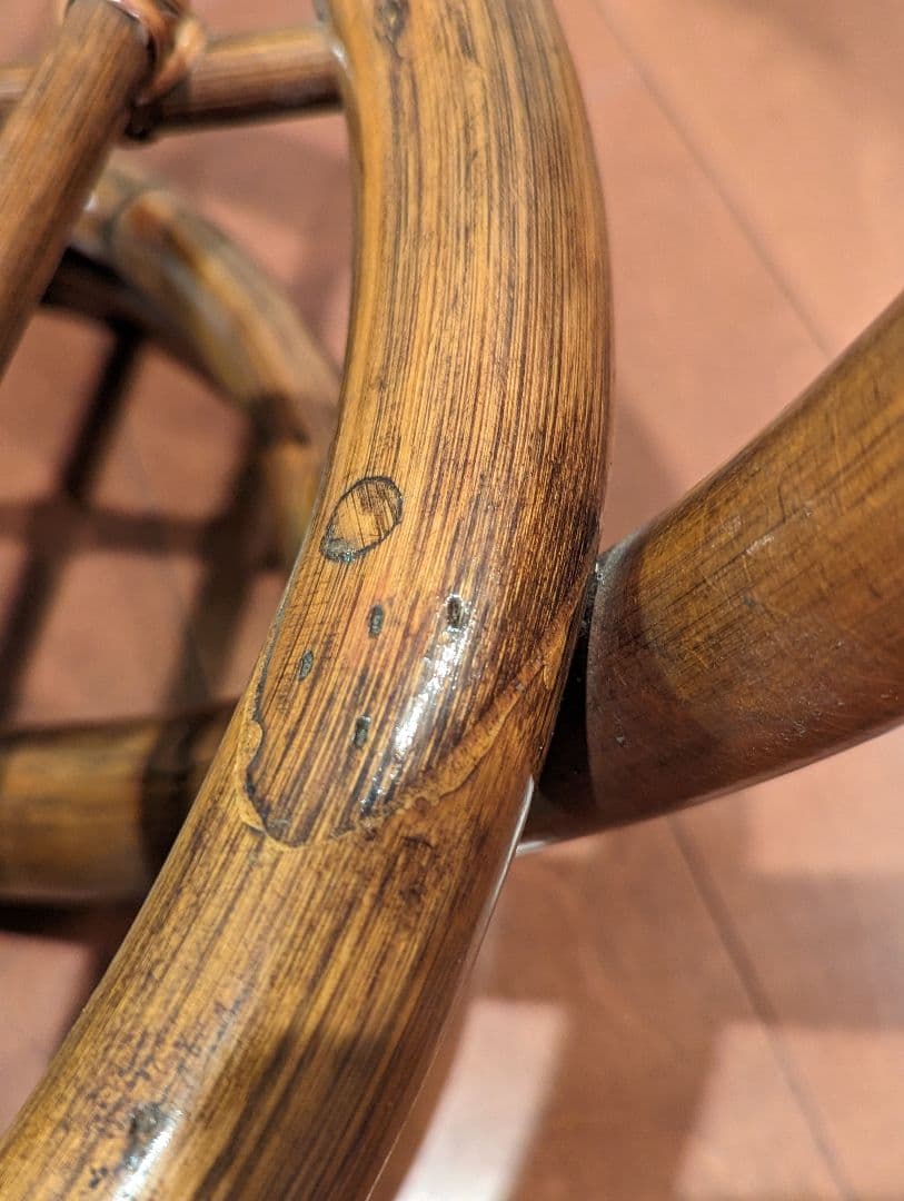 籐のガラステーブル　ラタンガラステーブル　丸テーブル　センターテーブル　丸　円型