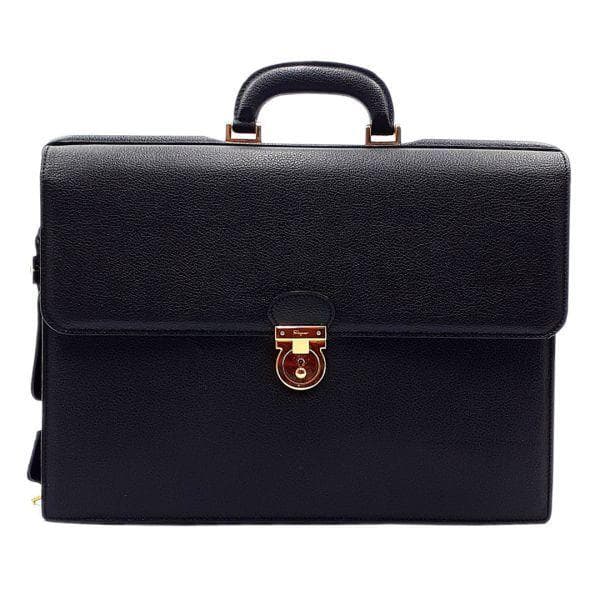 ◆美品◆ サルヴァトーレフェラガモ ビジネスバッグ ハンドバッグ 鞄 ガンチーニ