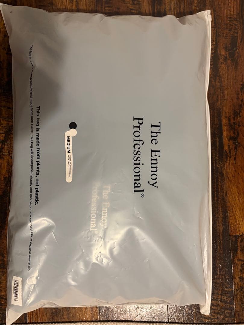 ジャケット・アウター ENNOY PADDED NYLON BENCH COATBLACK/WHITE