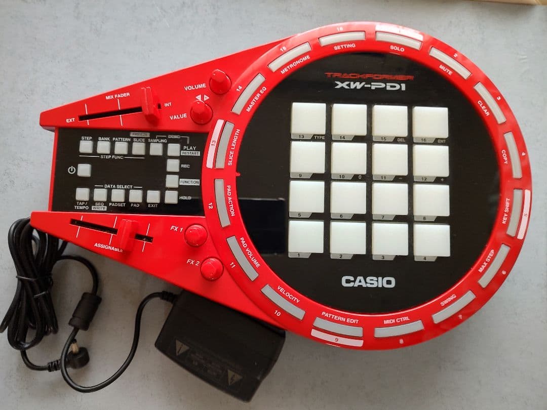 DJ機材 CASIO XW-PD1