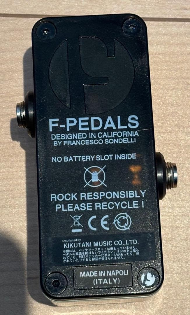 【値下げ】F-Pedals / DAMN10 DISTORTION