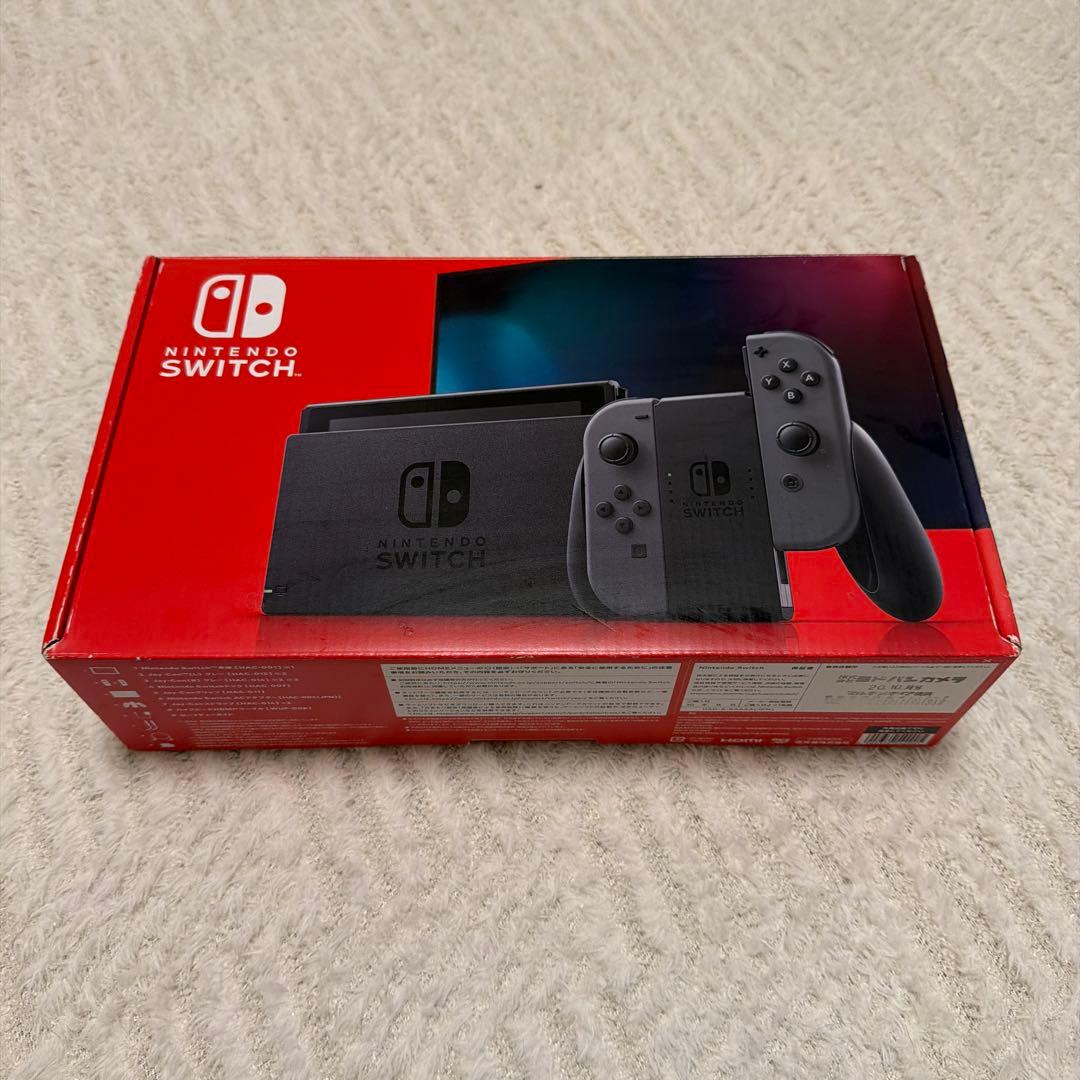 Nintendo Switch 本体 グレー　※動作確認済み