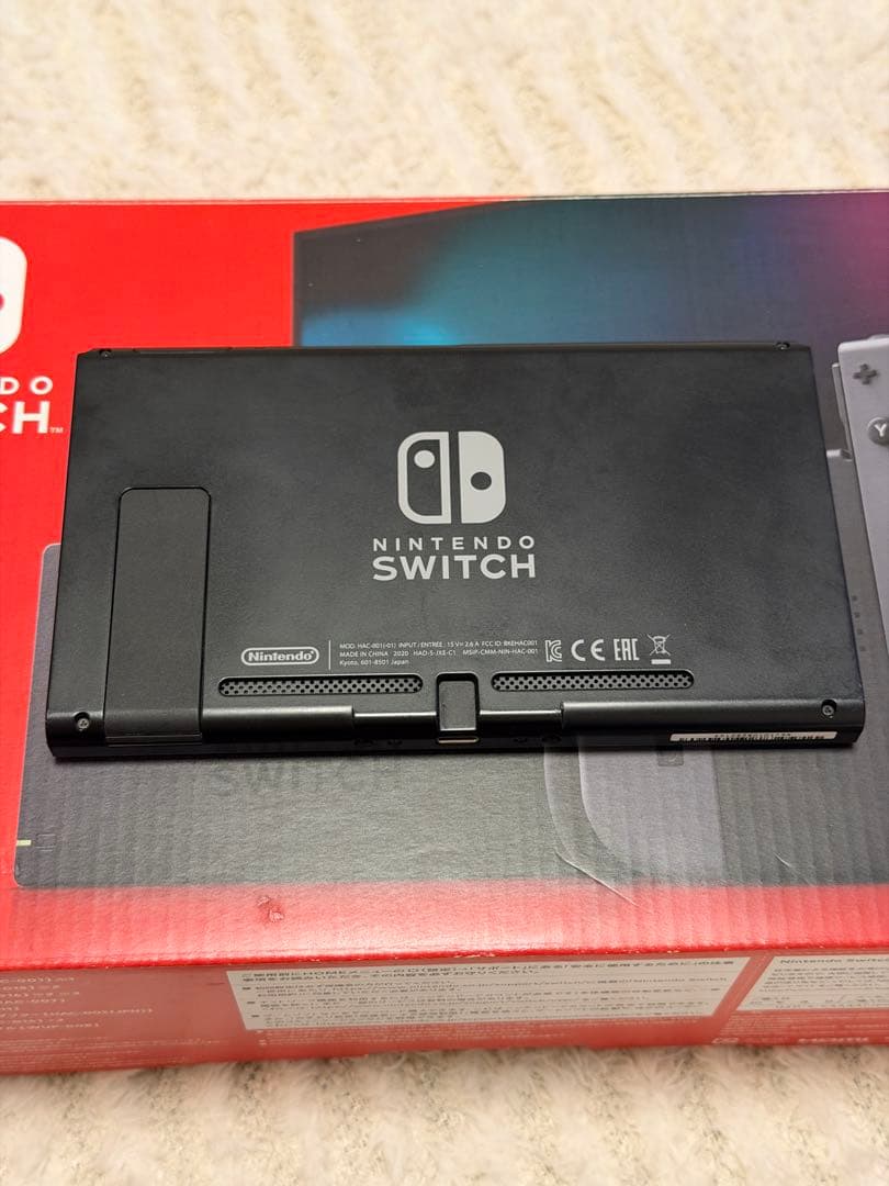 Nintendo Switch 本体 グレー　※動作確認済み
