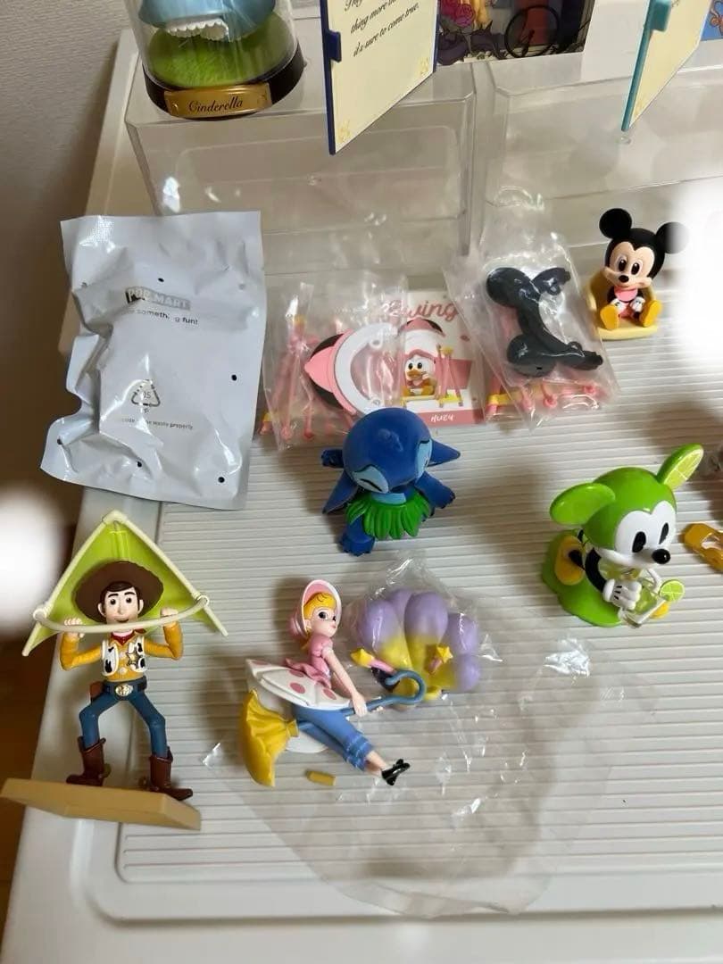 POPMART、ニック、ウッデ、Bo Peep 、ミッキー、スティッチ
