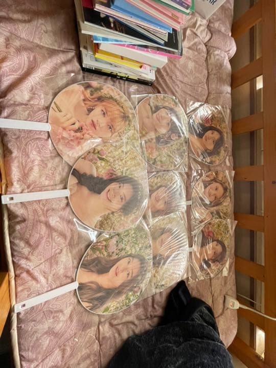 twiceのアルバム、タオル、うちわ