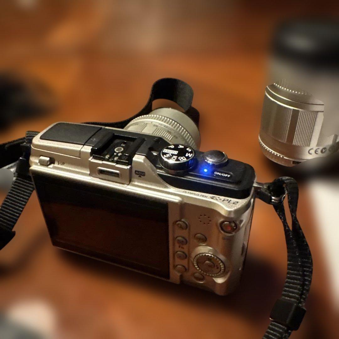 OLYMPUS PL2 デジカメM.Zuikoレンズ付き 8/30まで出品