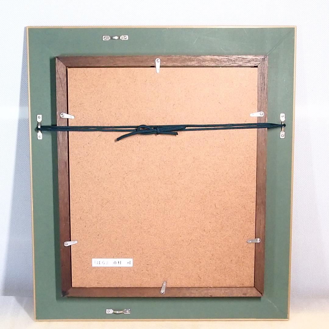 【美品】油彩画/油絵 市村司「ばら」薔薇/バラ 額付き アート/絵画/オブジェ