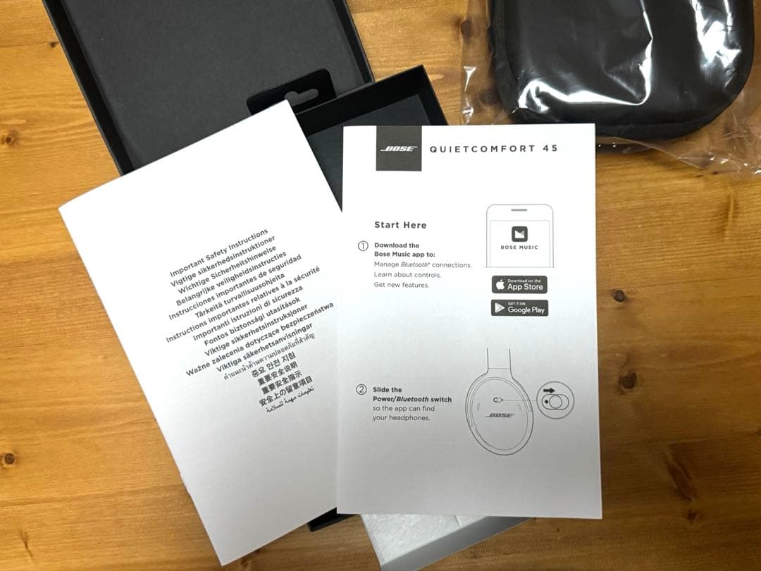 ヘッドホン Bose QuietComfort 45 headphones