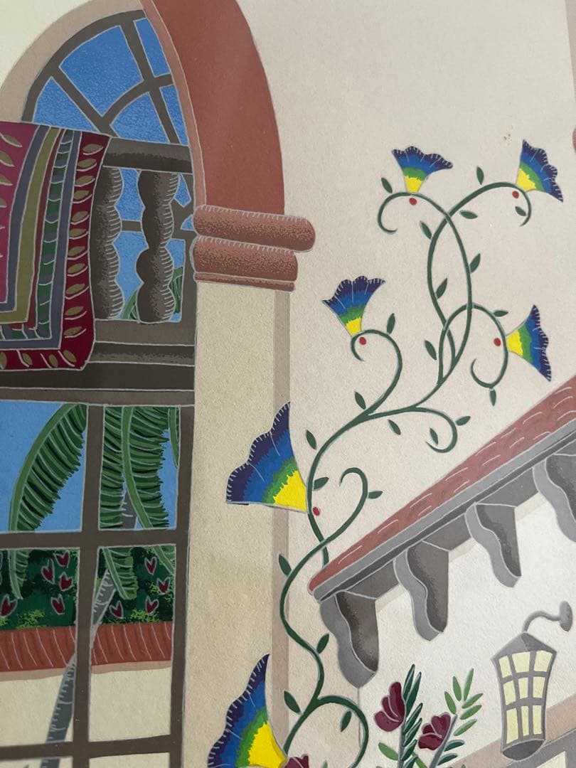 トーマス・マックナイト シルクスクリーン「パームビーチスイート 」エディション有