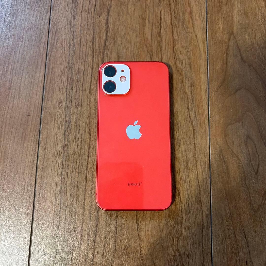 Apple iPhone 12 ミニ赤