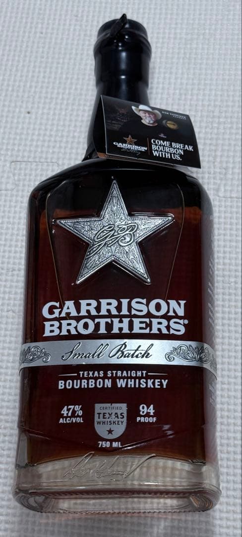 【未開封】 Garrison Brothers Whiskey 750ml
